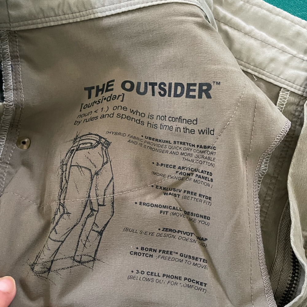 KUHL Outsider Tan Pant Size 42 X 30 - Picture 5 of 5